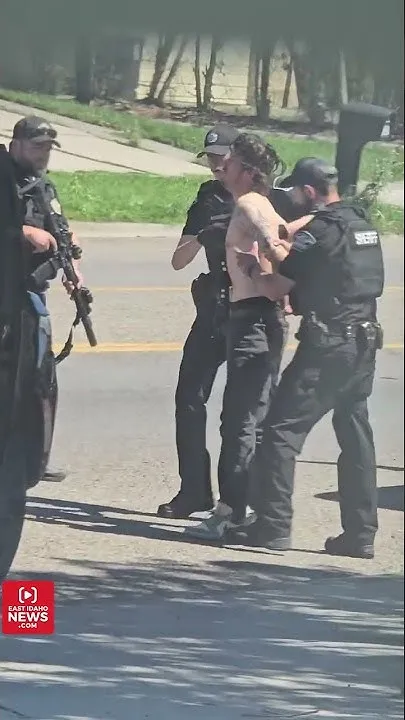 Arrest in Rigby: Tristin John Chase (Video)