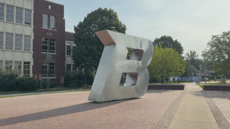 Boise State University students returned to campus