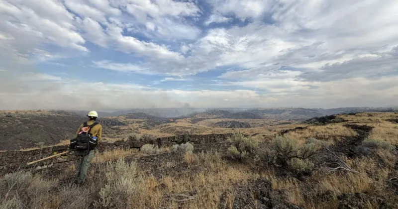 Lightning-caused Wildhorse and Tuana Gulch wildfires grow to 21,000 and 3,200 acres