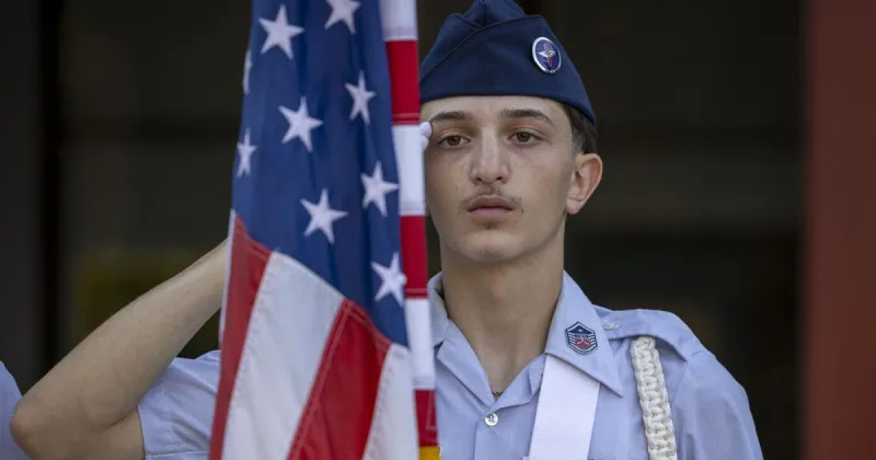 Civil Air Patrol promotes young pilot for soaring high