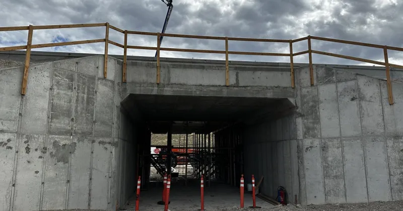 Rocky Point wildlife underpasses near completion, promising safer drive on US-30
