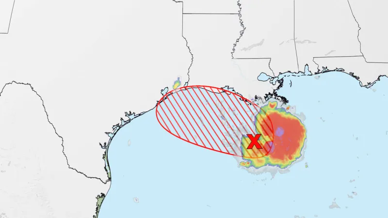 Tropical Storm Edouard or a depression could soon form in the Gulf