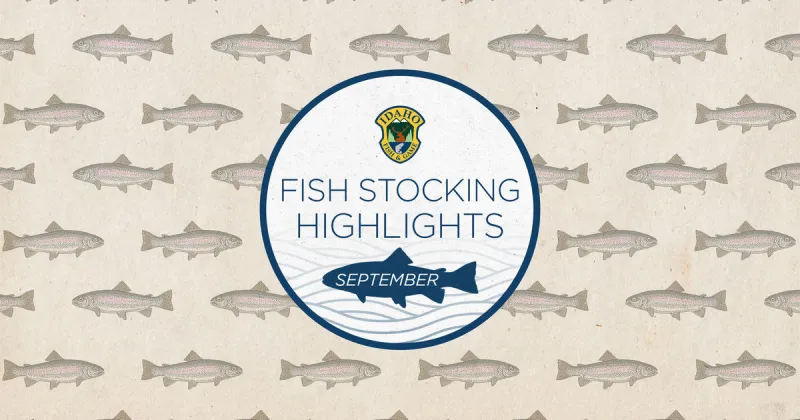 Statewide trout stocking highlights for September 2026