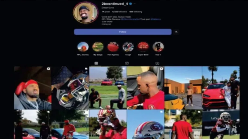 Man accused of posing as 49ers player faces multiple federal charges