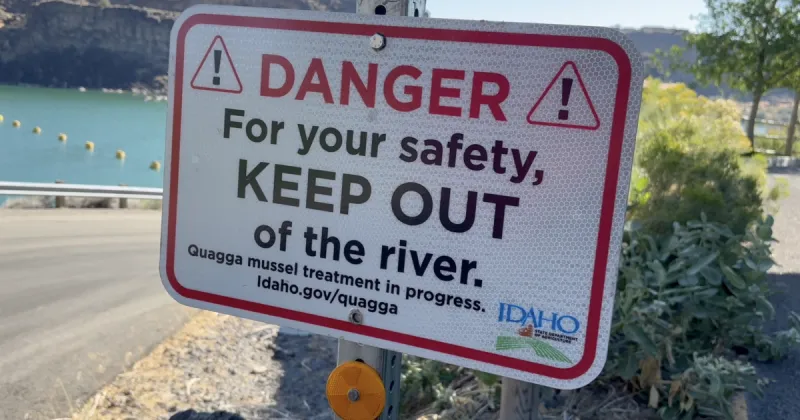Fourth annual quagga mussel treatment underway on Snake River near Twin Falls