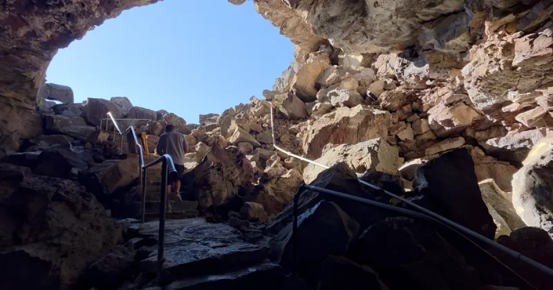 One year after walkway collapse, Shoshone Ice Caves owner reveals $900K rebuild plan