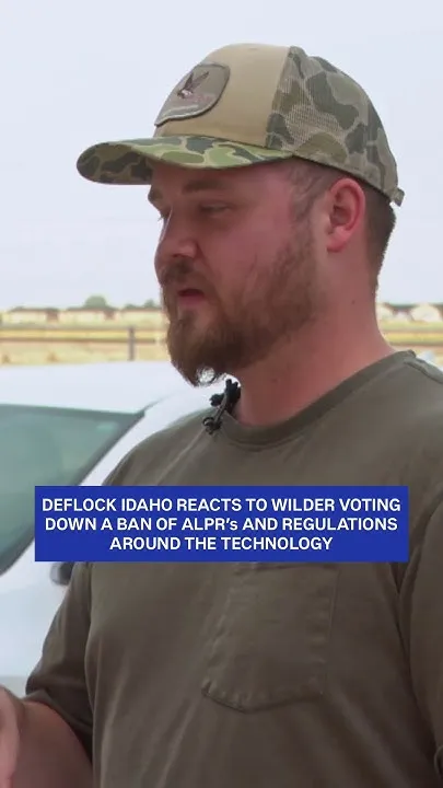 Deflock Idaho reacts to Wilder not banning ALPRs (Video)