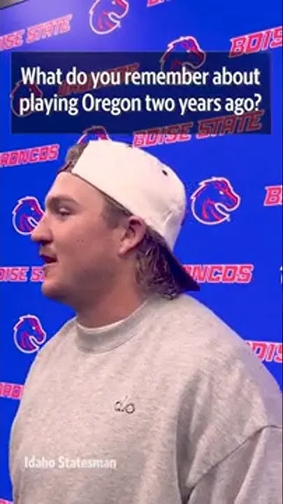 Boise State QB Madsen talks about playing No. 2 Oregon (Video)