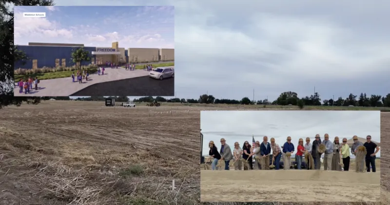 Middleton breaks ground on Freedom Elementary School to ease overcrowding
