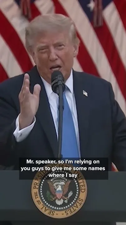 President Trump speaks at the Rose Garden dinner at the White House (Video)