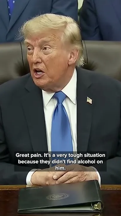 Trump reacts to Tiger Woods plea deal (Video)