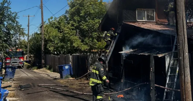 Twin Falls Fire Department stops spread of residential structure fire, all occupants safely evacuated