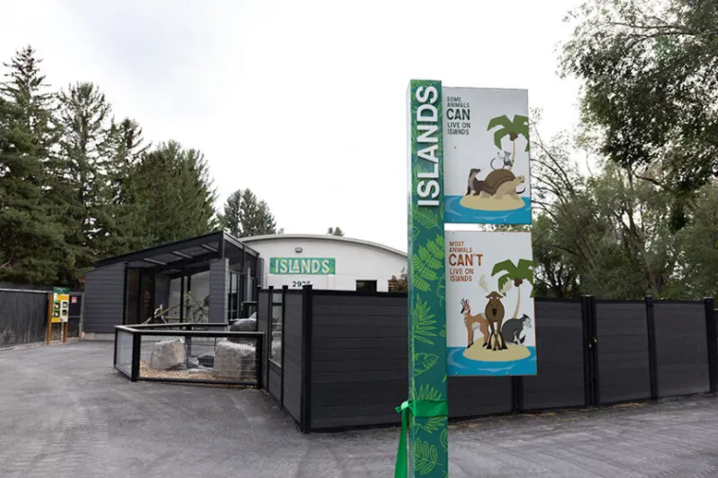 Educational and interactive, Idaho Falls Zoo unveils newest exhibit, the Islands