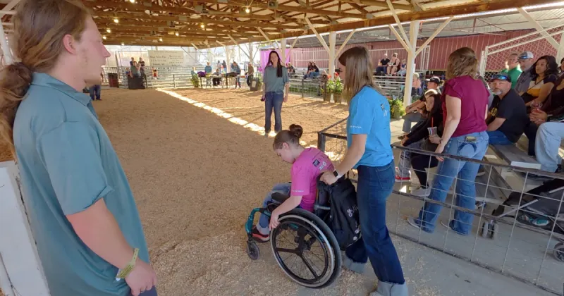 Kimberly senior creates inclusive livestock show to give kids with disabilities a chance in the ring