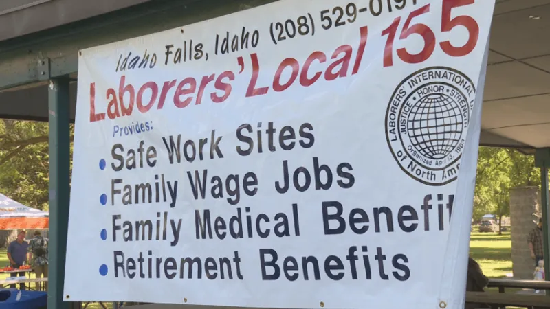 Workers and retirees gather in Boise for annual Labor Day picnic