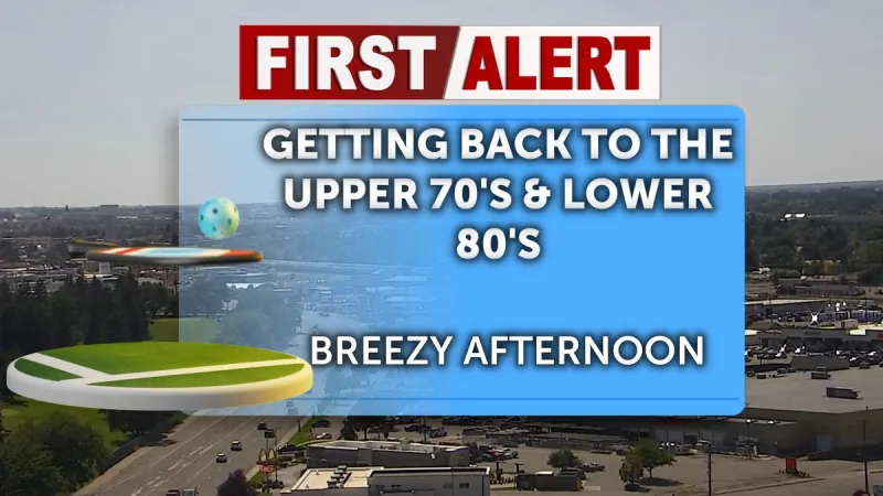 Sunny and warmer for Wednesday