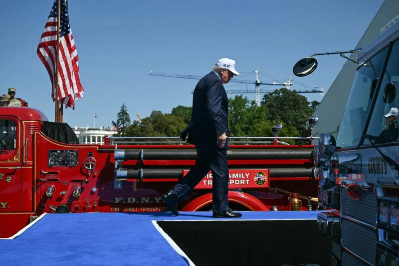 Fact check: Trump's story about being carried away by firefighters after the 9/11 attack
