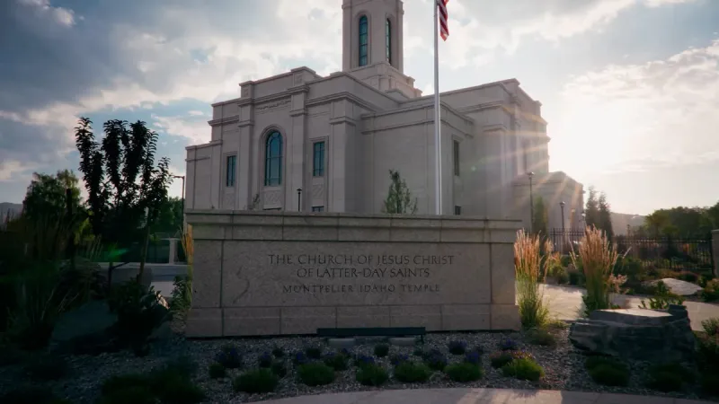 "Fruits of Their Faith": Montpelier Idaho Temple opens to the public Thursday