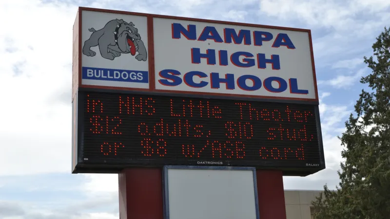 Nampa High placed on Hall Check after regional large-scale swatting incident