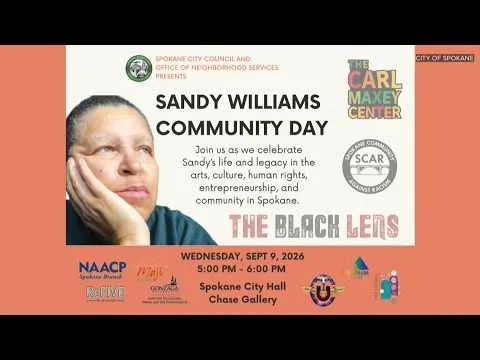 Spokane honoring Sandy Williams through education with 'Community Days' (Video)