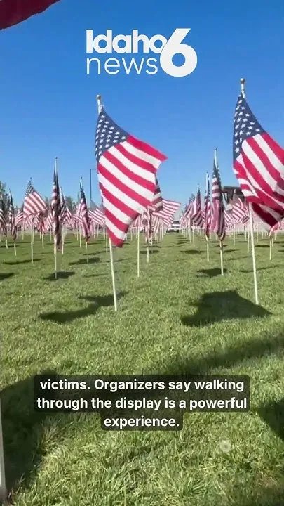 Thousands of flags honor 9/11 victims in Jerome County (Video)