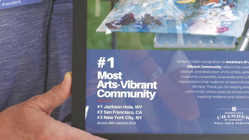 Jackson Hole Fall Arts Festival kicks off with #1 spot on Most Vibrant Arts Community ranking