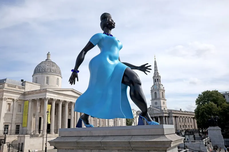 London's newest sculpture is not another White man