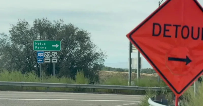 Parma Interchange bridge closure disrupts Canyon County residents and businesses near Caldwell