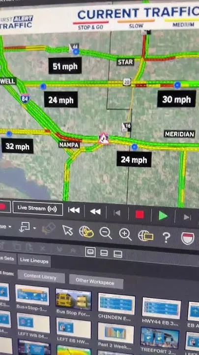 Slow and steady commute this Thursday (Video)