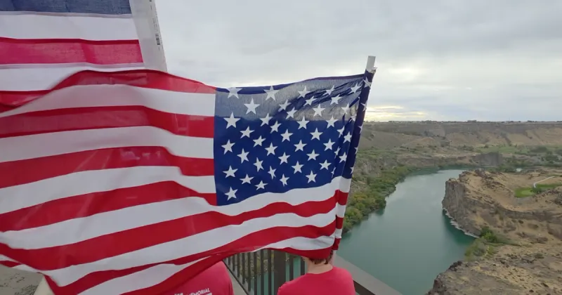 Twin Falls community walks Perrine Bridge to honor 9/11 victims on eve of 25th anniversary