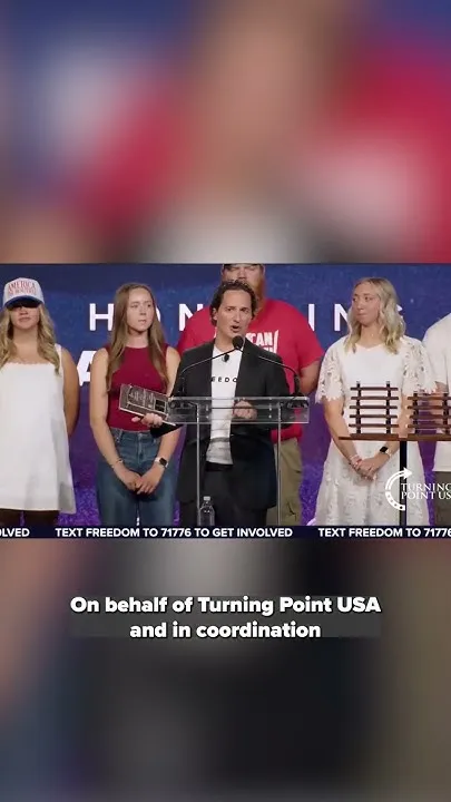 TPUSA leaders honor 15 students for their bravery and courage in continuing Charlie Kirk mission (Video)