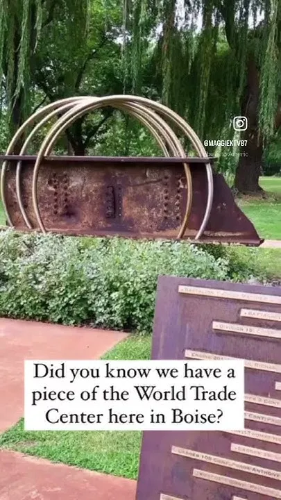 Visit Boise's 9/11 WTC Memorial (Video)