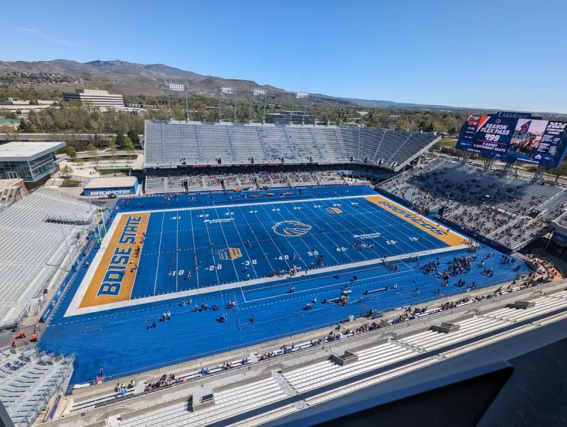 Boise State Prepares To Defend The Blue Against Memphis