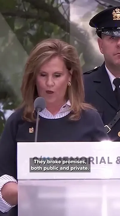 9/11 victim's wife calls for justice 25 years after attack (Video)