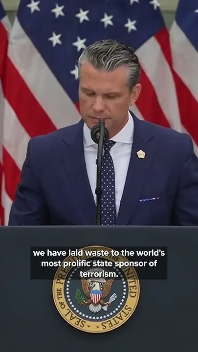 Trump and Hegseth address Iran war on 25th anniversary of 9/11 attacks (Video)