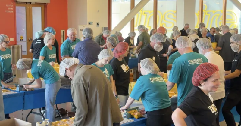 Boise volunteers pack more than 100,000 meals to mark 9/11 Day of Service
