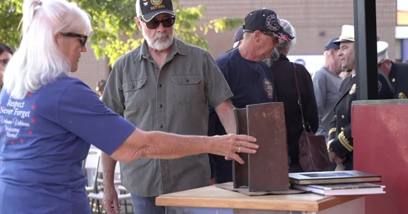 Nampa Fire preserves piece of World Trade Center 25 years after 9/11