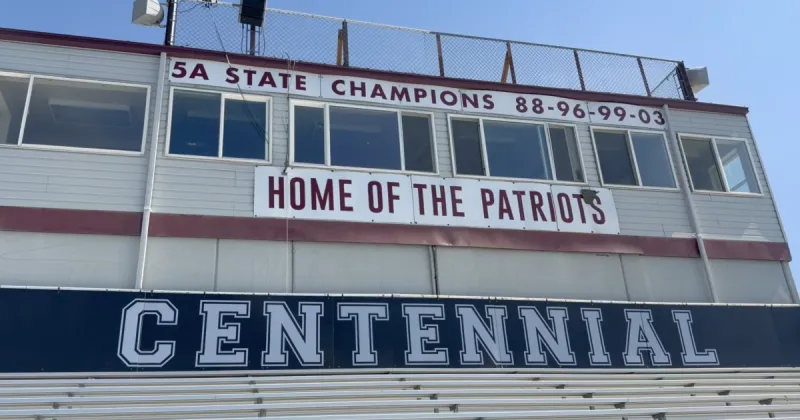 Centennial High School unveils Patriot Field athletic complex on Sept. 11