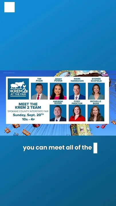 Meet KREM 2 anchors at the fair! (Video)