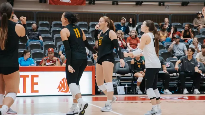 Idaho Volleyball Battles to 2-1 Finish at CBU Joust