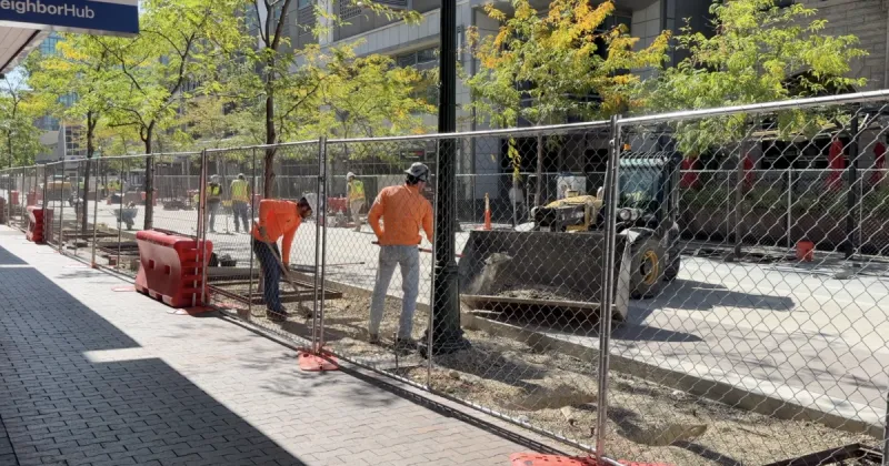 Construction on downtown Boise's 8th Street running 3 weeks behind schedule