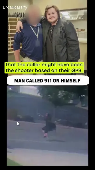 Man Called 911 on Himself (Video)