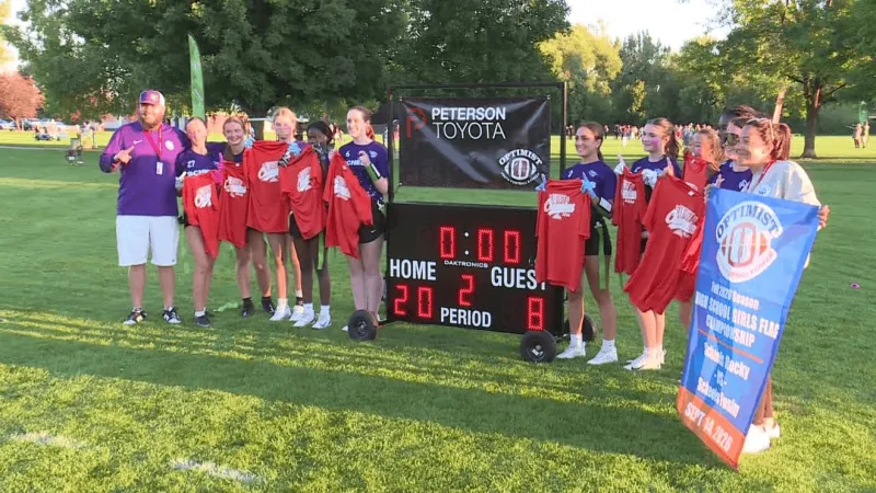 Rocky Mountain wins title in Optimist Youth Football's first fall girls flag championship