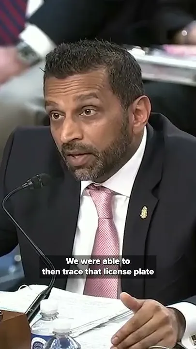 Patel defends Flock cameras in areas of 'no reasonable expectation of privacy' for investigations (Video)