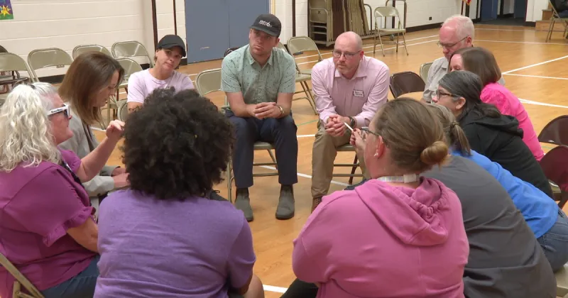 'Think about the kids': Parents voice concerns over possible closure of McMillan Elementary