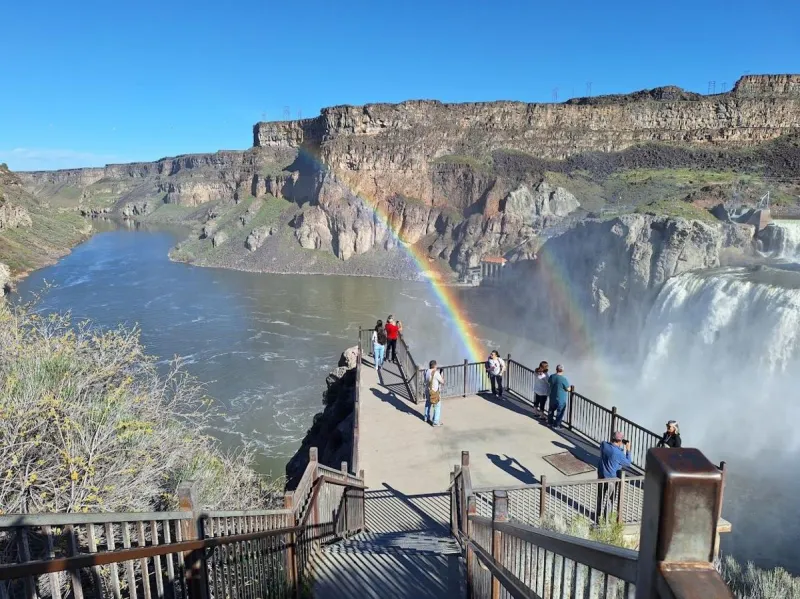 A Second Shoshone Falls Overlook is Now Open