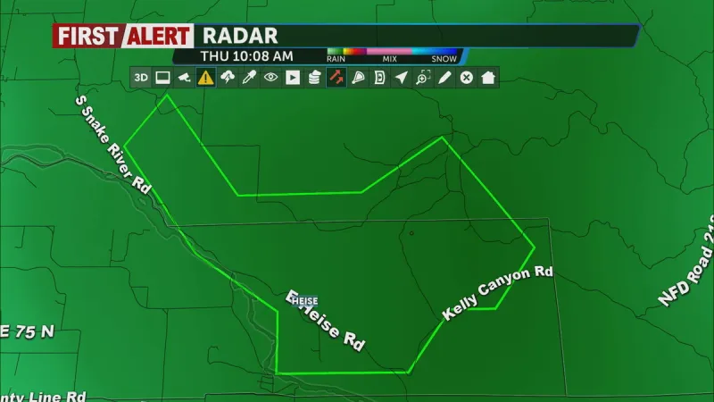 Flash flood warning issued