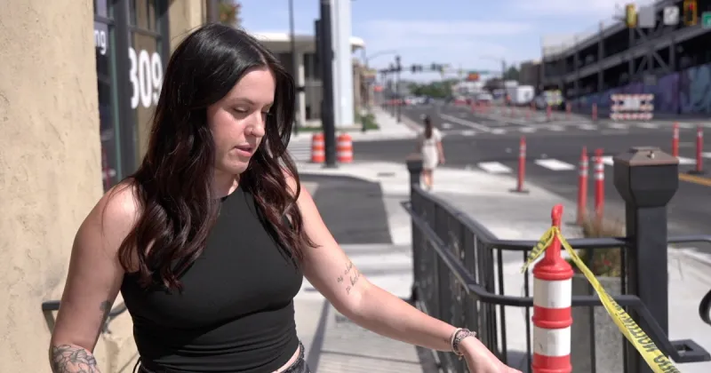 Nampa spa's ramp fixed days after Idaho News 6 visit as downtown construction nears completion