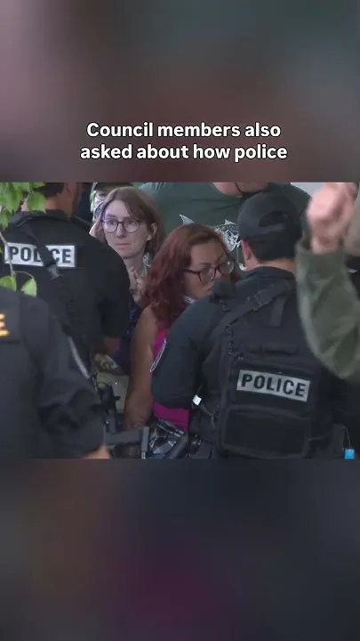 Spokane City Council questions police response to 2025 ICE protest (Video)