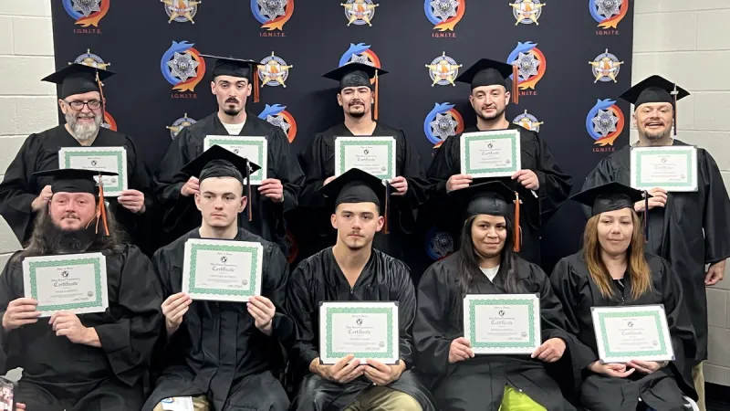 IGNITING Hope: 100+ individuals transformed from inmates to G.E.D. graduates